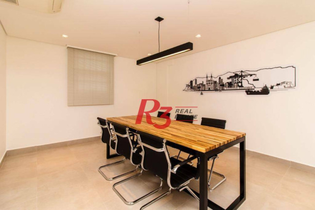 Imagem Sala Comercial para Alugar, 32 m² em Ponta Da Praia - Santos