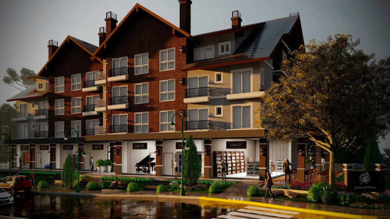 Imagem Imóvel com 2 Quartos à Venda, 84 m² em Avenida Central - Gramado