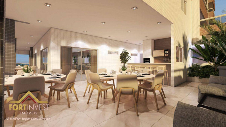 Imagem Imóvel com 3 Quartos à Venda, 110 m² em Jardim Imperador - Praia Grande