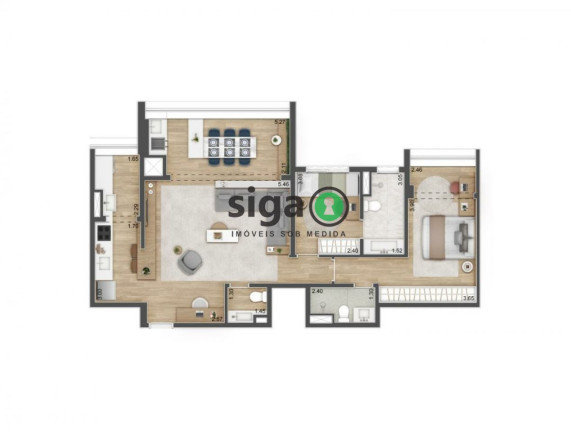 Imagem Apartamento com 3 Quartos à Venda, 95 m² em Alto Da Boa Vista - São Paulo