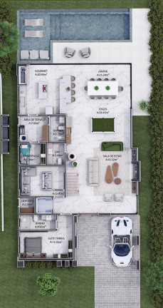 Imagem Casa com 5 Quartos à Venda, 426 m² em Xangri-lá