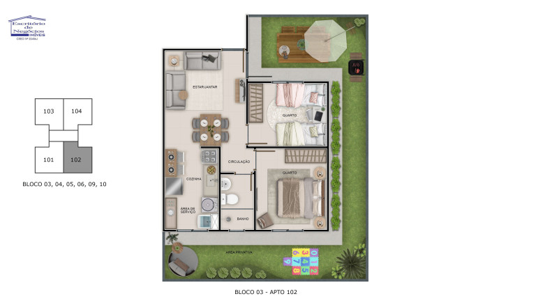 Imagem Imóvel com 2 Quartos à Venda, 40 m² em Hípica - Porto Alegre