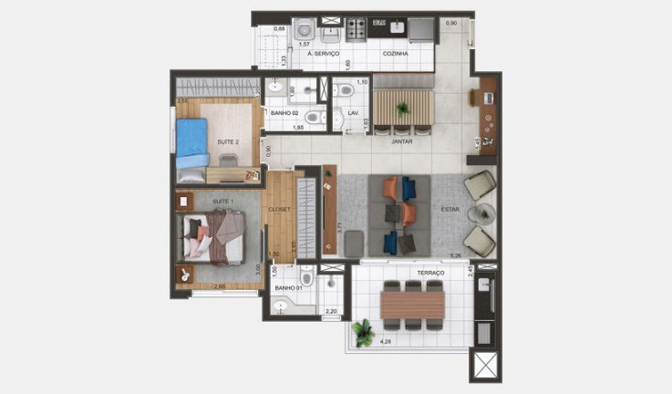 Imagem Apartamento com 3 Quartos à Venda, 88 m² em Macedo - Guarulhos Imagem Apartamento com 3 Quartos à Venda, 88 m² em Macedo - Guarulhos
