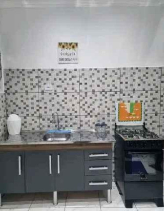 Imagem Kitnet com 1 Quarto para Alugar, 35 m² em Caiçara - Praia Grande