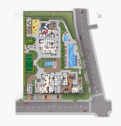 Imagem Apartamento com 3 Quartos à Venda, 103 m² em Centro - Santo André