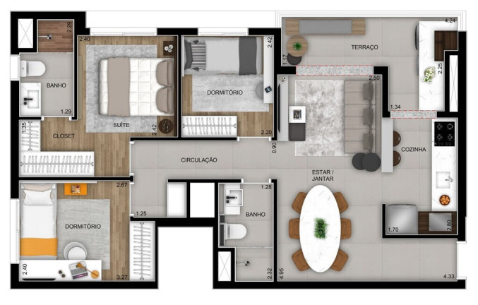 Imagem Apartamento com 2 Quartos à Venda, 55 m² em Lapa - São Paulo Imagem Apartamento com 2 Quartos à Venda, 55 m² em Lapa - São Paulo