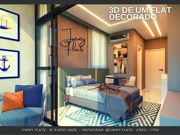 Imagem Apartamento com 1 Quarto à Venda, 20 m² em Porto De Galinhas - Ipojuca