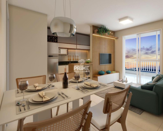 Imagem Apartamento com 2 Quartos à Venda, 61 m² em Porto Novo - Caraguatatuba