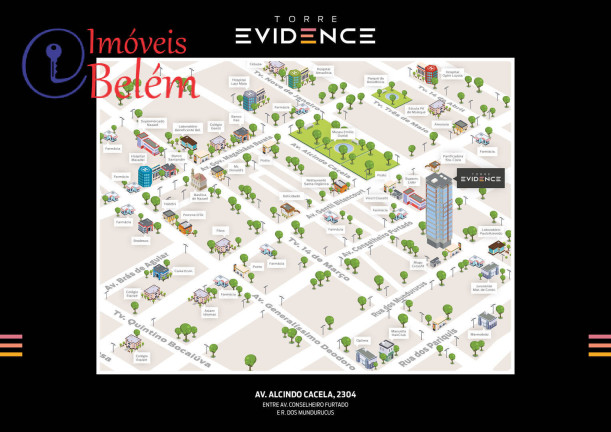 Imagem Apartamento com 3 Quartos à Venda, 94 m² em Cremação - Belém Imagem Apartamento com 3 Quartos à Venda, 94 m² em Cremação - Belém