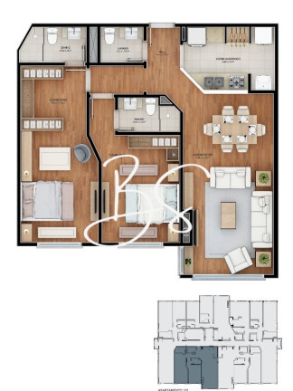Imagem Apartamento com 2 Quartos à Venda, 77 m² em Floresta - Gramado