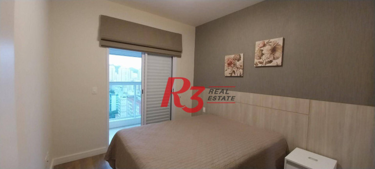 Imagem Apartamento com 1 Quarto para Alugar, 50 m² em Gonzaga - Santos Imagem Apartamento com 1 Quarto para Alugar, 50 m² em Gonzaga - Santos