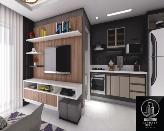 Imagem Apartamento com 2 Quartos à Venda, 54 m² em Wanel Ville - Sorocaba