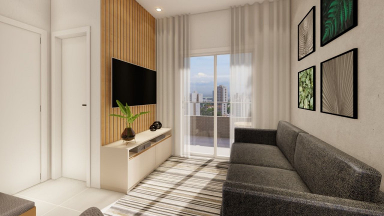 Imagem Apartamento com 2 Quartos à Venda, 56 m² em Mirim - Praia Grande Imagem Apartamento com 2 Quartos à Venda, 56 m² em Mirim - Praia Grande
