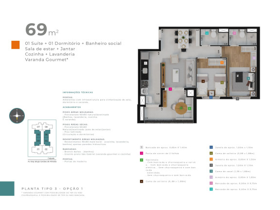 Imagem Imóvel com 2 Quartos à Venda, 69 m² em Jardim Olhos Dagua - Ribeirão Preto Imagem Imóvel com 2 Quartos à Venda, 69 m² em Jardim Olhos Dagua - Ribeirão Preto