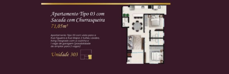 Imagem Apartamento com 2 Quartos à Venda, 114 m² em Tabuleiro - Camboriú