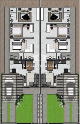 Imagem Casa com 3 Quartos à Venda, 75 m² em Fundos - Biguaçu