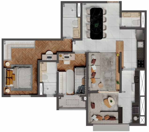 Imagem Apartamento com 2 Quartos à Venda, 75 m² em Mooca - São Paulo Imagem Apartamento com 2 Quartos à Venda, 75 m² em Mooca - São Paulo