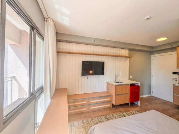 Imagem Apartamento com 1 Quarto para Alugar, 21 m² em Santo Amaro - São Paulo Imagem Apartamento com 1 Quarto para Alugar, 21 m² em Santo Amaro - São Paulo