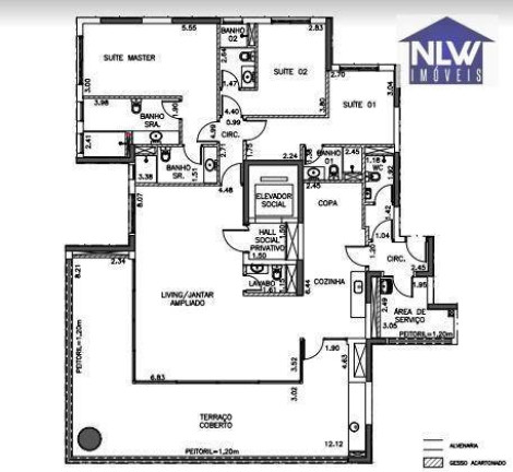 Apartamento com 3 Quartos à Venda, 230 m² em Pinheiros - São Paulo