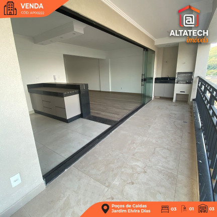 Imóvel com 3 Quartos à Venda, 135 m² em Jardim Elvira Dias - Poços De Caldas