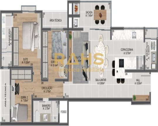 Imagem Apartamento com 3 Quartos à Venda, 98 m² em Saguaçu - Joinville Imagem Apartamento com 3 Quartos à Venda, 98 m² em Saguaçu - Joinville