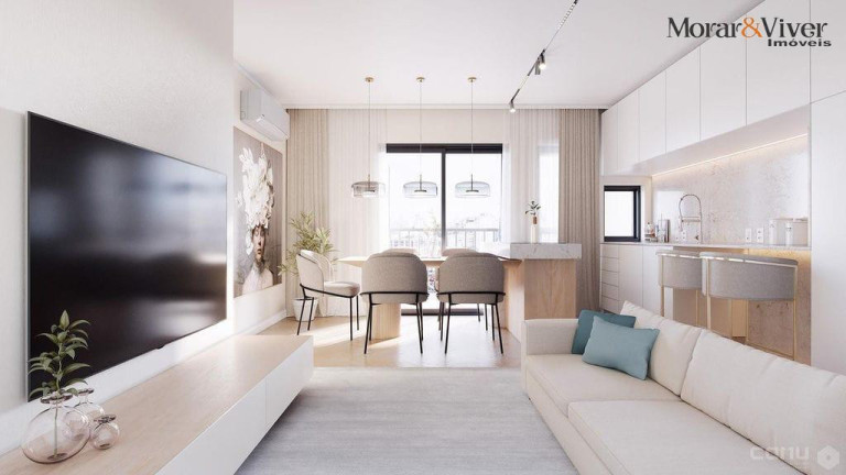 Imagem Apartamento com 3 Quartos à Venda, 91 m² em Cabral - Curitiba