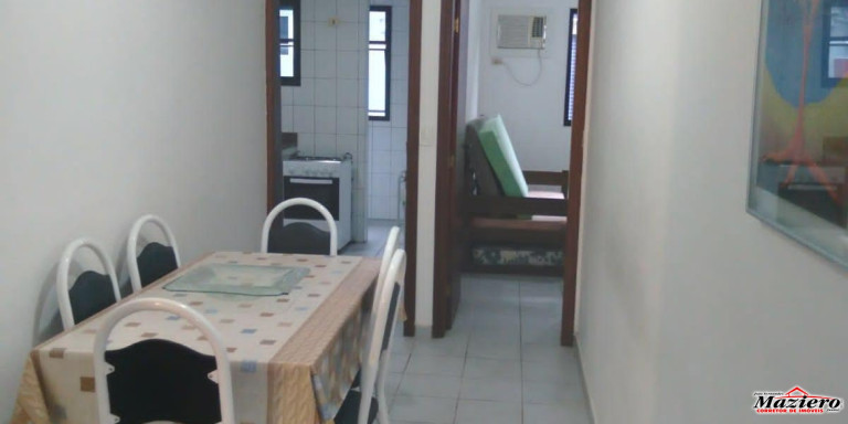 Apartamento com 2 Quartos para Temporada, 72 m² em Praia Grande - Ubatuba
