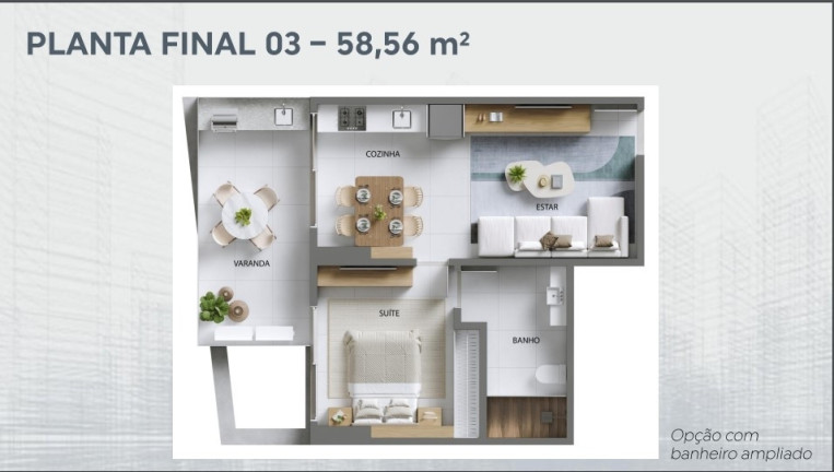 Imagem Apartamento com 1 Quarto à Venda, 59 m² em Ponta Da Praia - Santos Imagem Apartamento com 1 Quarto à Venda, 59 m² em Ponta Da Praia - Santos