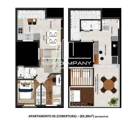 Imagem Apartamento com 2 Quartos à Venda, em Vila Bela Vista - Santo André Imagem Apartamento com 2 Quartos à Venda, em Vila Bela Vista - Santo André