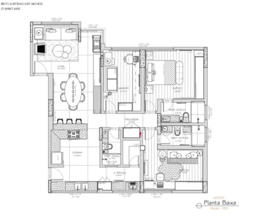 Imagem Imóvel com 3 Quartos à Venda, 143 m² em Pituba - Salvador Imagem Imóvel com 3 Quartos à Venda, 143 m² em Pituba - Salvador