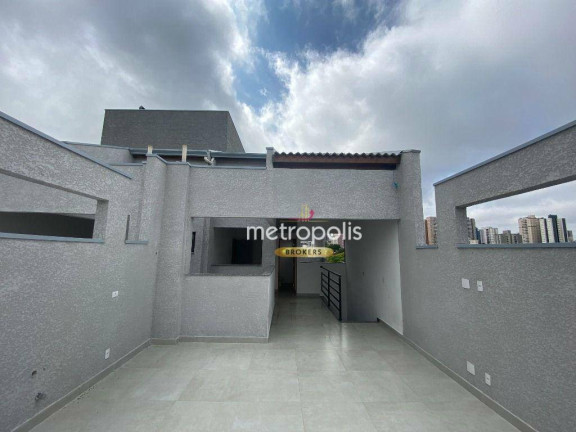 Imagem Cobertura com 2 Quartos à Venda, 106 m² em Jardim - Santo André