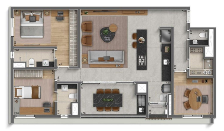 Imagem Apartamento com 3 Quartos à Venda, 122 m² em Perdizes - São Paulo