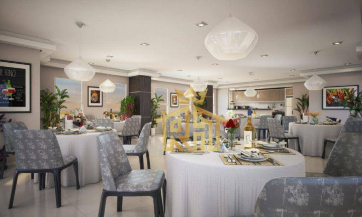 Imagem Apartamento com 1 Quarto à Venda, 51 m² em Aviação - Praia Grande