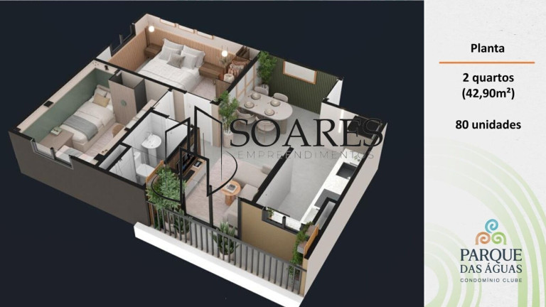 Imagem Apartamento com 3 Quartos à Venda, 54 m² em Parque Verde - Belém Imagem Apartamento com 3 Quartos à Venda, 54 m² em Parque Verde - Belém