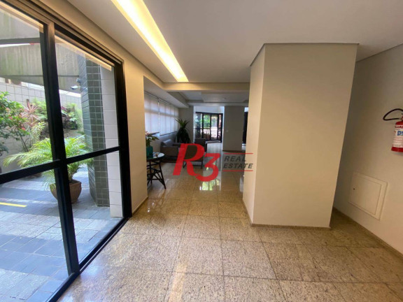 Imagem Apartamento com 3 Quartos para Alugar, 159 m² em Gonzaga - Santos