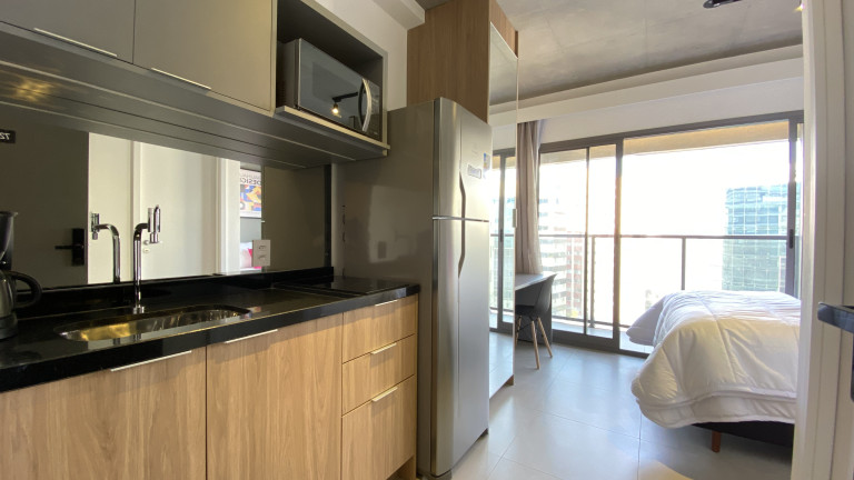 Imagem Apartamento com 1 Quarto para Alugar, 21 m² em Paraíso - São Paulo