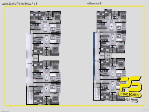 Imagem Apartamento com 2 Quartos à Venda, 54 m² em Altiplano Cabo Branco - João Pessoa