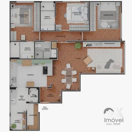 Imagem Apartamento com 3 Quartos à Venda, 133 m² em Higienópolis - São Paulo Imagem Apartamento com 3 Quartos à Venda, 133 m² em Higienópolis - São Paulo