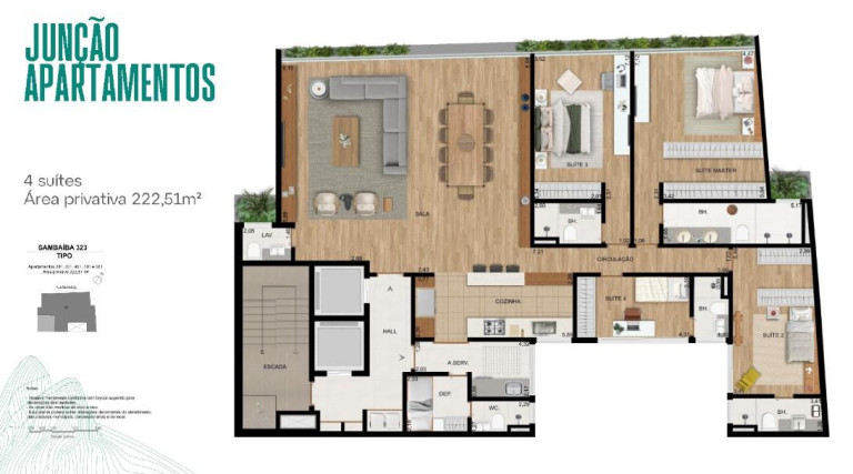 Imagem Apartamento com 3 Quartos à Venda, 129 m² em Leblon - Rio De Janeiro