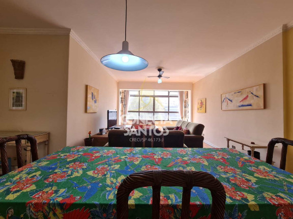 Imagem Apartamento com 3 Quartos para Alugar, 165 m² em José Menino - Santos