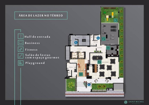 Imagem Apartamento com 2 Quartos à Venda, 66 m² em Kobrasol - São José Imagem Apartamento com 2 Quartos à Venda, 66 m² em Kobrasol - São José