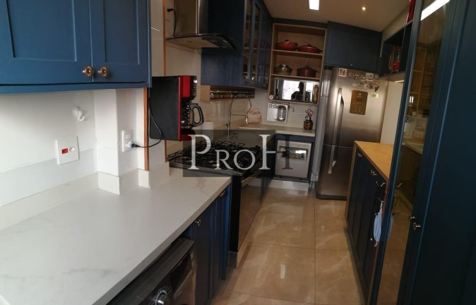 Imagem Apartamento com 3 Quartos à Venda, 97 m² em Vila Scarpelli - Santo André