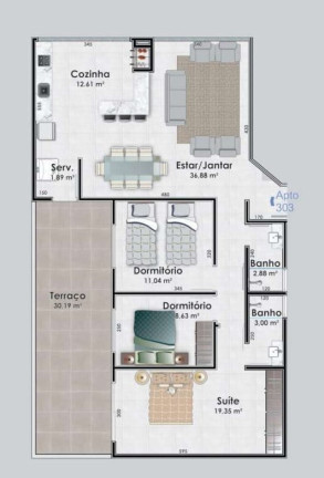 Imagem Apartamento com 3 Quartos à Venda, 173 m² em Zona Nova - Capão Da Canoa Imagem Apartamento com 3 Quartos à Venda, 173 m² em Zona Nova - Capão Da Canoa