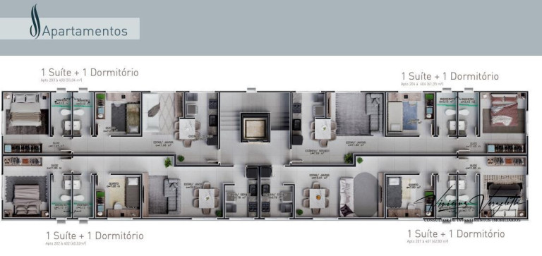 Imagem Apartamento com 3 Quartos à Venda, 81 m² em Nações - Balneário Camboriú