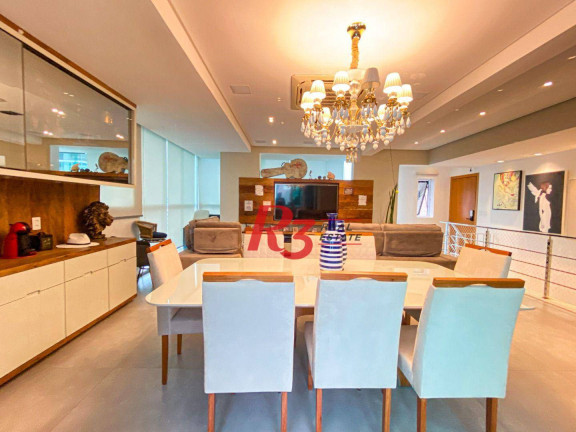 Imagem Cobertura com 3 Quartos à Venda, 244 m² em Gonzaga - Santos Imagem Cobertura com 3 Quartos à Venda, 244 m² em Gonzaga - Santos