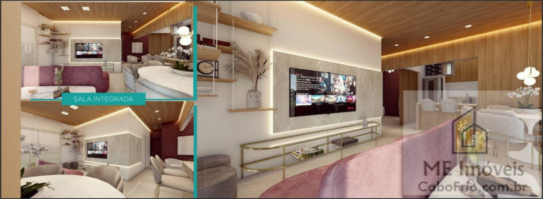 Imagem Apartamento com 1 Quarto à Venda, 55 m² em Marlin - Cabo Frio