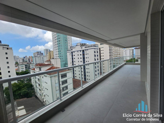 Imagem Apartamento com 3 Quartos à Venda, 133 m² em Aparecida - Santos