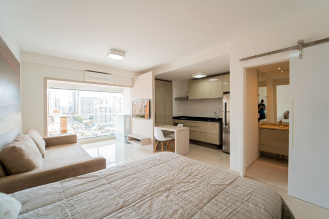 Imagem Apartamento com 1 Quarto à Venda, 37 m² em Brooklin Paulista - São Paulo Imagem Apartamento com 1 Quarto à Venda, 37 m² em Brooklin Paulista - São Paulo