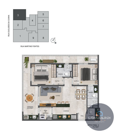 Imagem Loft com 1 Quarto à Venda, 31 m² em Itagua - Ubatuba