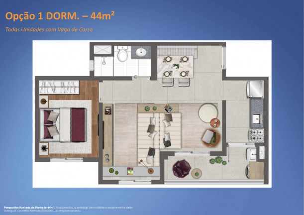 Imagem Apartamento com 2 Quartos à Venda, 44 m² em Butantã - São Paulo Imagem Apartamento com 2 Quartos à Venda, 44 m² em Butantã - São Paulo